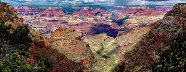 Grand Canyon Poster featuring the photograph View from the South Rim by Al Judge