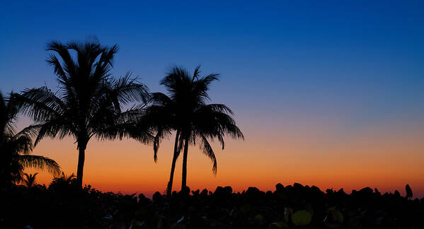Sanibel Island Poster featuring the photograph Sanibel Island Florida Sunset #1 by Robert Bellomy