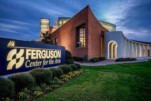 Cnu Poster featuring the photograph Ferguson Center for the Arts #5 by Jerry Gammon
