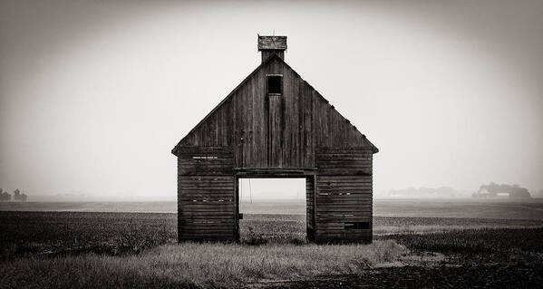 Corn Crib Poster featuring the photograph Corn Crib #2 by James Howe
