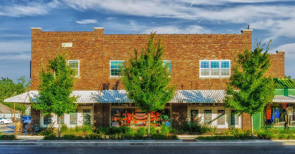 Frank J Benz Poster featuring the photograph Hardware Store - Franklin Tennessee by Frank J Benz