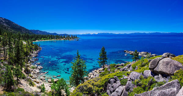 America Poster featuring the photograph Lake Tahoe Summerscape by Scott McGuire