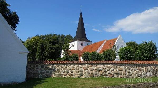 Church Poster featuring the photograph Old village church by Susanne Baumann