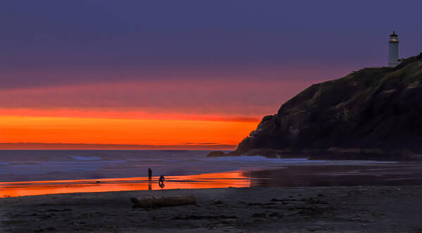 Sunset Poster featuring the photograph Peaceful Evening by Robert Bales