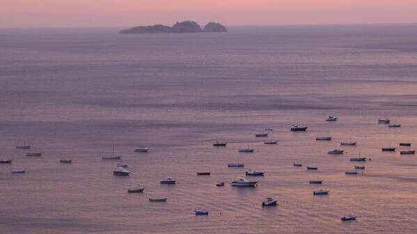  Poster featuring the photograph Siren Island - Positano by Nora Boghossian