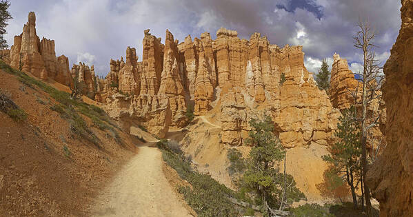 Bryce Poster featuring the photograph Bryce Canyon Trail by Gregory Scott