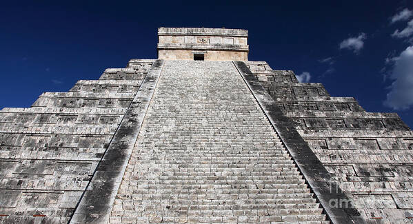 Chichen Itza Poster featuring the photograph Mexico by Milena Boeva