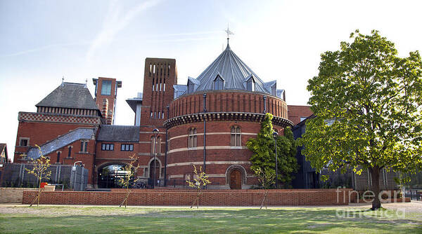 Rsc Poster featuring the photograph RST and Swan Theatre by Jane Rix