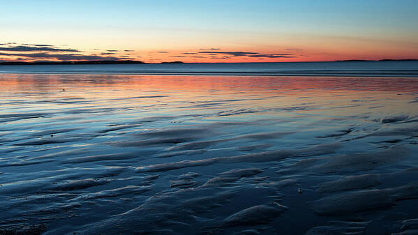 Sunrise Poster featuring the photograph Ripples in the Sand by Holly Ross