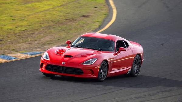 2014 Srt Viper Ta Poster featuring the digital art 2014 SRT Viper TA by Maye Loeser