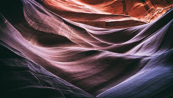 Antelope Canyon Poster featuring the photograph Antelope Slot 3 by Robert Fawcett