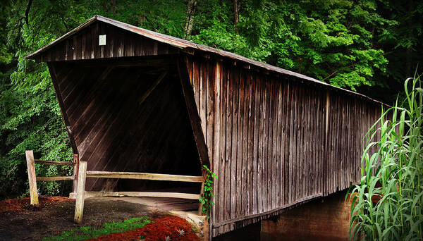 Floyd County Poster featuring the photograph Bob White Bridge by Eric Liller