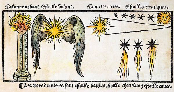 1496 Poster featuring the photograph Comet, 1496 by Granger