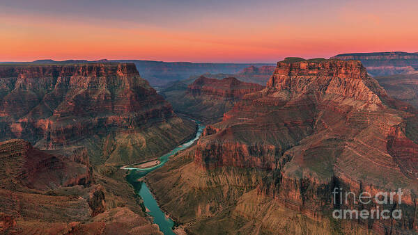 American Poster featuring the photograph Confluence Point, Grand Canyon N.P, Arizona by Henk Meijer Photography