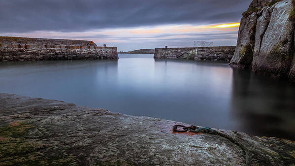 Beautiful Poster featuring the photograph Dalkey at sunrise - Dublin, Ireland - Seascape photography by Giuseppe Milo