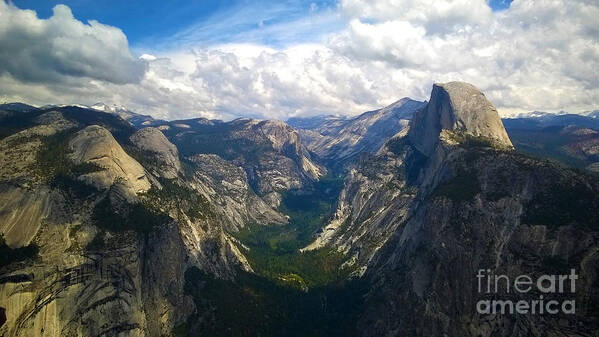 Yosemite National Park Poster featuring the photograph Dramatic Yosemite Half Dome by Debra Thompson