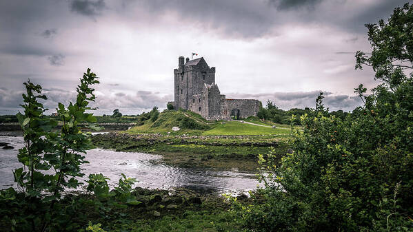 Castle Poster featuring the photograph Dunguaire Castle - Kinvara, Ireland - Travel photography by Giuseppe Milo
