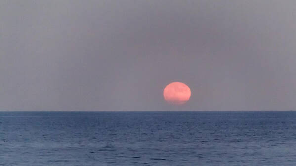 Background Poster featuring the photograph Full moon rise by SAURAVphoto Online Store