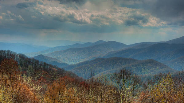 Great Smoky Mountains Poster featuring the photograph Great Smoky Mountains by Brenda Jacobs