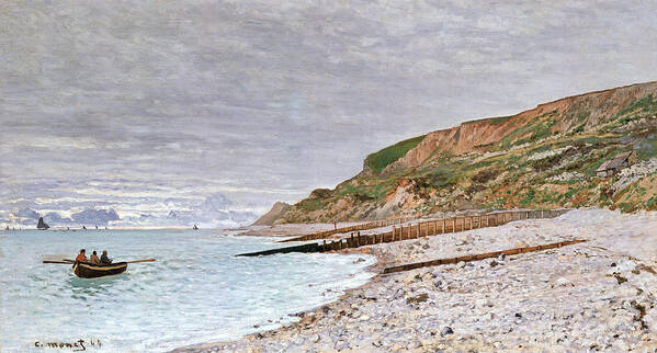 La Pointe De La Heve Poster featuring the painting La Pointe de la Heve by Claude Monet