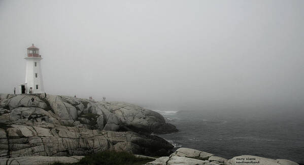  Poster featuring the photograph Peggy's cove by Mark Alesse