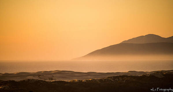 Ocean Poster featuring the photograph Pismo Sunrise by Wendy Carrington