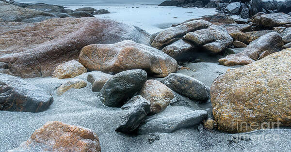 2018 Poster featuring the photograph Popham Beach Rocks by Craig Shaknis