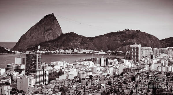 Brasil Poster featuring the photograph Rio de Janeiro - Sugar Loaf by Carlos Alkmin