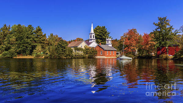 2018 Poster featuring the photograph Harrisville, New Hampshire. by New England Photography