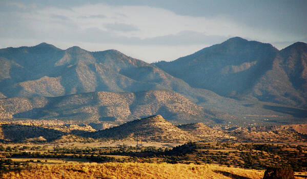 New Mexico Poster featuring the photograph South of Santa Fe by Kathleen Stephens