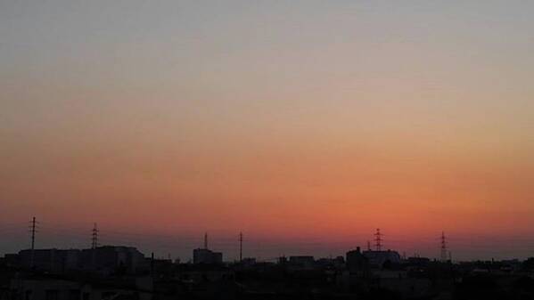 Sky Poster featuring the photograph Sundown #2 by Kumiko Izumi