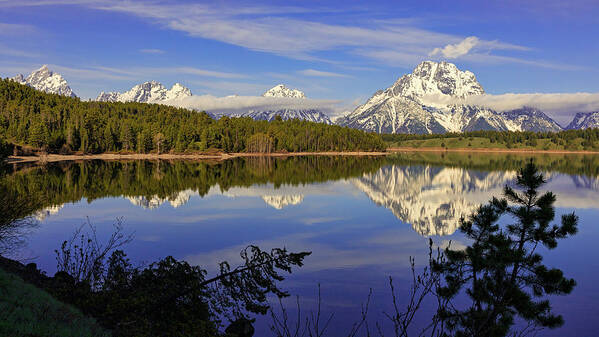 Grand Teton National Park Poster featuring the photograph Teton Reflections by Jack Bell