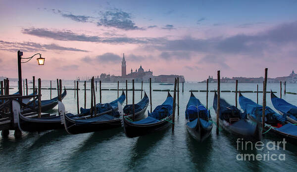 Venice Poster featuring the photograph Venice Dawn IV by Brian Jannsen