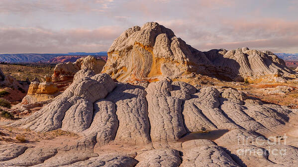 White Pocket Poster featuring the photograph White Pocket Sunset by Jerry Fornarotto