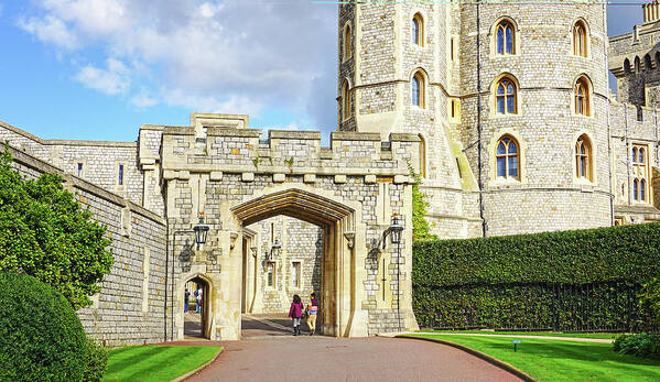 Windsor Castle Poster featuring the photograph Windsor Castle Walk by Joe Winkler