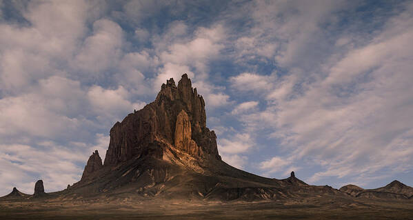 Dakota Poster featuring the photograph Winged Rock by Greni Graph