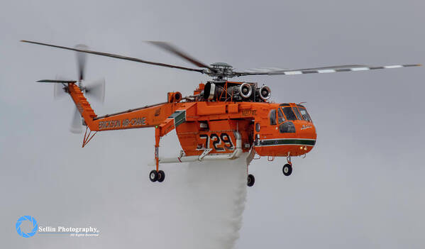 2019 Poster featuring the photograph Air-Crane by Frank Sellin