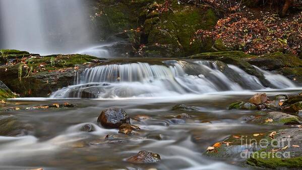 Water Fall Poster featuring the photograph Bittersweet Falls by Steve Brown