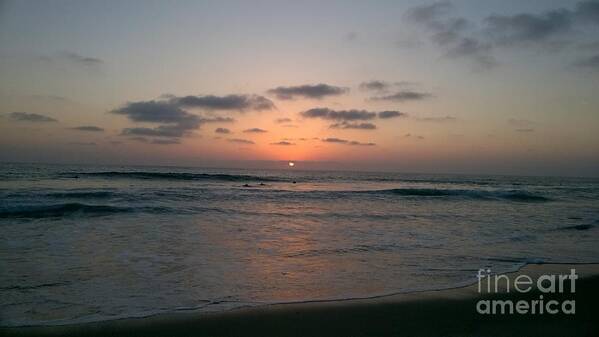 Southern California Poster featuring the photograph California Coast - Deep Sunset in SoCal by Lee Antle