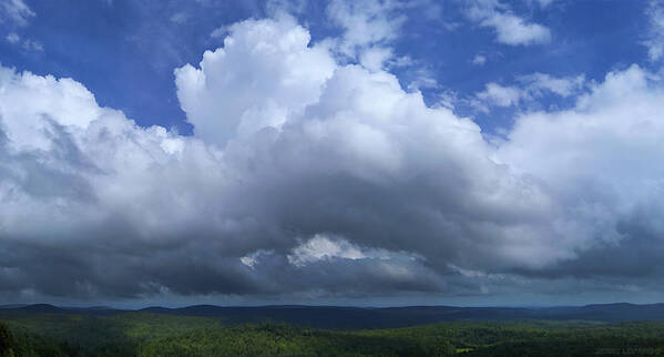 Clouds Poster featuring the photograph Cloudland by Jerry LoFaro