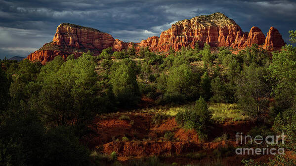 Sedona Poster featuring the photograph Entering The Land Of Sedona by Doug Sturgess