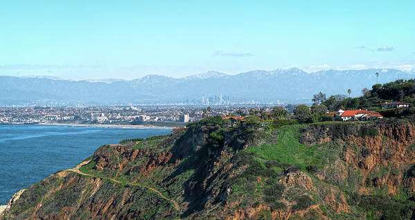 Landscape Poster featuring the photograph From PV to LA by Michael Hope