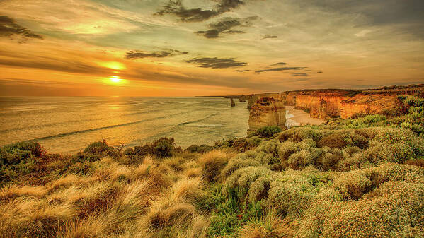 12apostles Poster featuring the photograph The Twelve Apostles by Chris Cousins