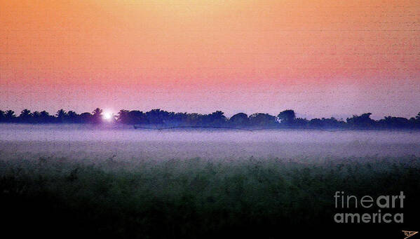 Dawn Over The Heartland Poster featuring the mixed media Dawn over the heartland by David Lee Thompson