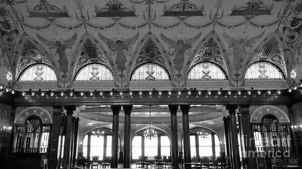 Flagler College Poster featuring the photograph Flagler Dining Room by Marilyn Smith