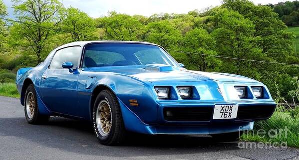 Pontiac Poster featuring the photograph Pontiac Firebird Trans Am by Action