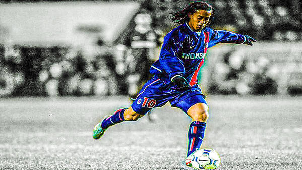 Ronaldinho X PSG by - Fine Art America