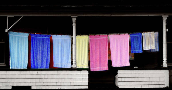 Stark Poster featuring the photograph Washday in Stark NH by Wayne King