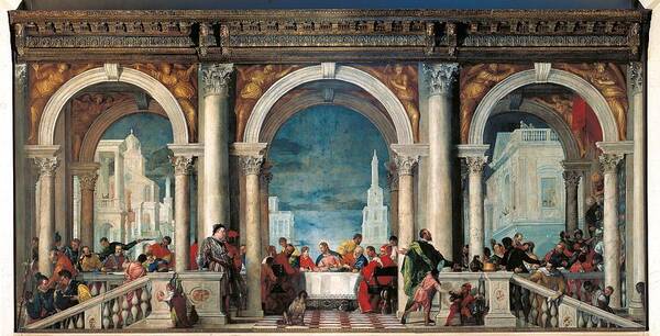 Horizontal Poster featuring the photograph Italy, Veneto, Venice, Accademia Art #133 by Everett