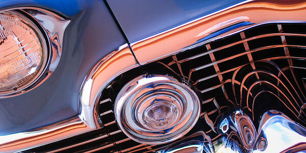 1954 Cadillac Grille Poster featuring the photograph 1954 Cadillac Grille by Jill Reger